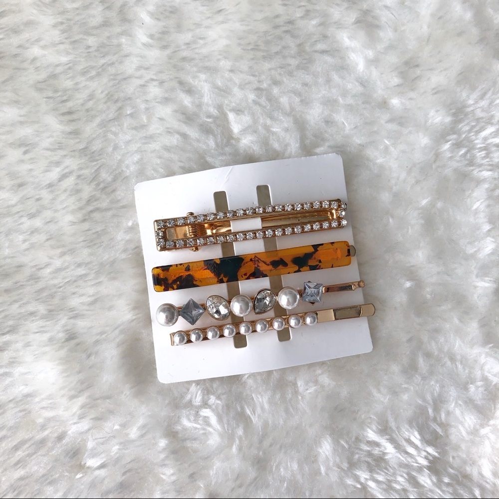 Fashion Barettes (4 pieces)